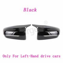 M4 stiliaus galinio vaizdo veidrodėlio dangtelis anglies pluoštas / juodas, skirtas BMW 3 4 5 7 8 I3 serijai G11 G12 G15 G16 G30 G31 G38 G20 G21 Carbon Pattern-2pcs gray