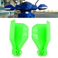 Motokroso aksesuarai rankų apsaugos kawasaki zx9r zx1400 klx250 klx450r kx250 ttr 250 motociklams apsaugos nuo smūgių žalia
