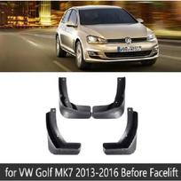 4 vnt Automobilių purvasaugiai, skirti Volkswagen VW Golf 7 Mk7 2013~ Purvasaugiai Purvasaugiai Sparnai Purvasaugiai Auto Fit Before Facelift black