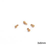 20 vnt. varinių uodegėlės grandinėlių su apvaliais vandens lašeliais „pasidaryk pats“ papuošalų gamybai, rankdarbių aksesuarai 3x6mm beige