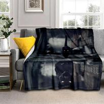 3D Art Tiger Printed Oversized Manta Sofa Bed Cover Soft and Hairy Blanket Plaid Soft Warm Flannel Throw Blankets Fans Gift 125x150cm 50x60inch