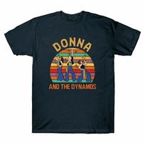 Donna And The Dynamos Vintage T-Shirt Mamma Mia Music Tee Short Sleeve Top S