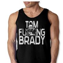 Tom FuNg Brady #12 Anglija Unisex Marškinėliai Džersis Patriots Tank Top XXXXL black