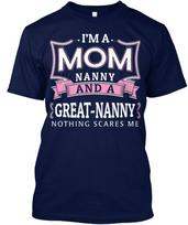 Aš esu puiki auklė Hanes be etiketės Unisex marškinėliai S