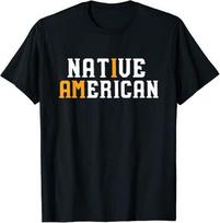 Aš esu Amerikos indėnų pasididžiavimas Unisex marškinėliai S