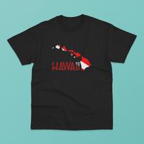 Hawaii Scuba Dive Flag Unisex T-shirt S