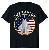F 22 Raptor Armijos Vėliava Unisex Marškinėliai XXXXL gray