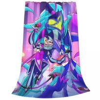 Fizzarolli Fizzarolli Blankets Helluva Boss Anime Flannel Funny Warm Throw Blankets for Home Restaurant All Season 75x100cm 30x40inch