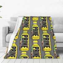 P-Prime Geltoni Gėrimų Apklotai Drėkinimas Citrinų Gėrimas Kelionė Biuras Flanelinis Mesti Apklotas Šiltas Minkštas Sofa Lova Lovatiesė Gimtadienio Dovana 30*40in black