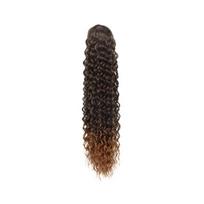 Ladies Wig Smooth Soft Fluffy Easy Anti-slip Drawstring Thicken Hairs to Wear Hair Styling Netting Long Curly E black