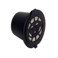 1 Piece Reusable Coffee Pod Filters Refillable For Machines black