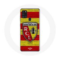 Case - maniacase - Samsung Galaxy A21S - Soft - Yellow and red - rcl lens original juoda