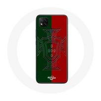 Xiaomi Redmi 9C dėklas portugal logotipas žalias ir raudonas raudona
