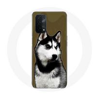 Coque pour Oppo A74 5G Husky de Sibérie