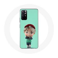 Coque pour Xiaomi Redmi Note 11s 5G BTS TinyTAN Animation Jimin