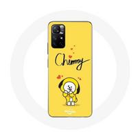 Coque pour Xiaomi Redmi Note 11s 5G BTS Bangtan Garçons BT21 Chimmy Jimin Fond Jaune geltona