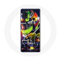 Coque Samsung Galaxy A21S Formule 1 Sergio Pérez Pilote automobile F1