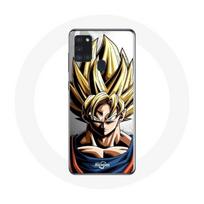 Coque Samsung Galaxy A21S Sangoku Mur Dragon Ball Super