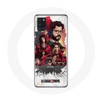 Coque Samsung Galaxy A21S La Casa De Papel affiche art