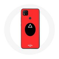 Coque Xiaomi Redmi 9C Squid Game masque triangle