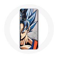 Coque Vivo Y72 Anime Dragon Ball Goku Cheveux bleu