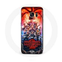 Coque pour Samsung Galaxy S6 edge Stranger Things Affiche Saison 2