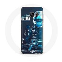 Coque pour Samsung Galaxy S6 edge Formule 1 Valtteri Bottas Pilote de F1 Noir