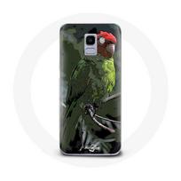 Coque pour Samsung Galaxy A8 2018 Pionus Perroquet Rouge Vert