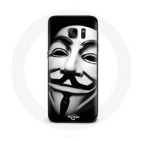 Coque pour Samsung Galaxy S6 edge Nous sommes légion masque anonyme