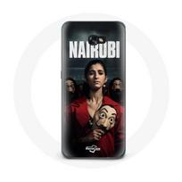 Coque pour Samsung Galaxy A5 La casa de papel Nairobi Saison 4