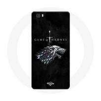Coque pour Huawei P8 Lite Game of Thrones Saison 8 Le Trône de Fer La maison Stark Logo L'hiver arri