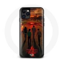 Coque pour Iphone 12 Pro Max Stranger Things Saison 4 Affiche Art Equipages de la Nouvelle Théorie
