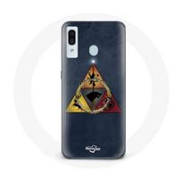Coque pour Samsung Galaxy A20 Game of Thrones Saison 8 Le Trône de Fer Triangle Logo Baratheon Lanni