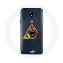 Coque pour Samsung Galaxy J5 2017 Game of Thrones Saison 8 Le Trône de Fer Triangle Logo Baratheon L
