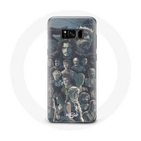 Coque - Game of Thrones - Samsung Galaxy S8 - Rigide - Affiche Personnages - Gris pilka