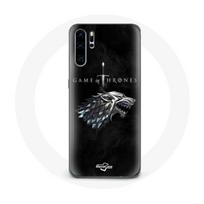 Coque pour Huawei P30 Pro Game of Thrones Saison 8 Le Trône de Fer La maison Stark Logo L'hiver arri