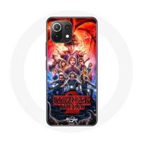 Coque pour Xiaomi Mi 11 Lite Stranger Things Affiche Saison 2