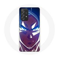 Coque pour Samsung Galaxy A52 Dragon Ball Goku Visage énervé