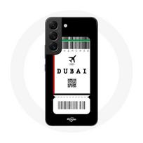 Coque pour Samsung Galaxy S21 FE Billet d'avion Dubai