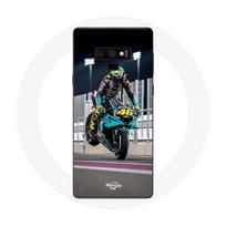 Coque pour Samsung Galaxy Note 9 Valentino Rossi Pilote de Vitesse MotoGP