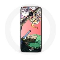 Coque pour Samsung Galaxy S6 Edge Yamato Et Zoro One Piece Anime Poster