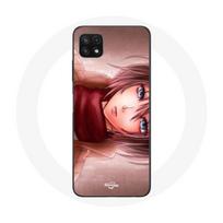Coque pour Samsung Galaxy A22 5G Mikasa Ackerman Attaque des Titans Anime Série Japanese