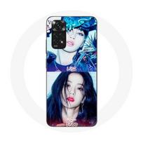 Coque pour Xiaomi Redmi Note 11 4G Blackpink Groupe K-pop Filles Lisa et Jisoo Lovesick girls poster the album