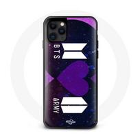 Coque pour Iphone 11 Pro Bangtan Sonyeondan Logo BTS Et Logo ARMY I Purple You