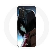 Coque pour Xiaomi Redmi Note 11 4G Mikasa Ackerman Attaque des Titans Manga Anime