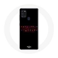 Case - Samsung - Galaxy A21s - Soft - Black - Stranger Things Merry Christmas