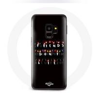 Coque pour Samsung Galaxy S9 Plus Stranger Things Affiche Friends Don't Lie Joyeux noël
