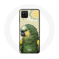 Coque pour Samsung Galaxy A42 5G Amazone Perroquets Vert