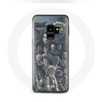 Case - Game of Thrones - Samsung Galaxy S9 - Rigid - Characters Poster - Grey pilka