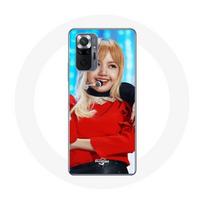 Coque pour Xiaomi Redmi Note 10 Pro Blackpink Lisa Playing With Fire en MelOn Music Awards juoda